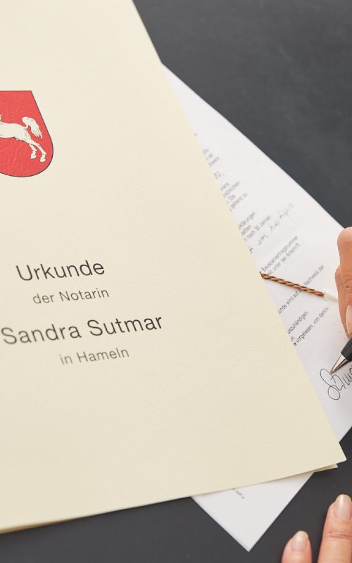 Sandra Sutmar – Rechtsanwältin Hameln, Notarin Hameln